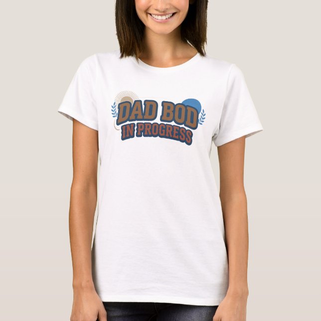 Klassisches DAD BOG PROGRESS Originaldesign T-Shirt (Vorderseite)