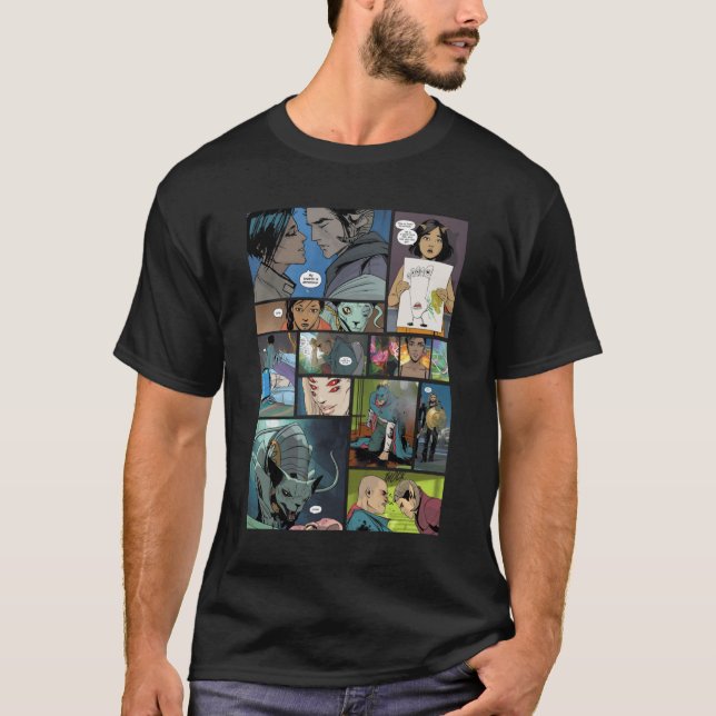 Klassisches Design für Saga Image Comic T-Shirt (Vorderseite)
