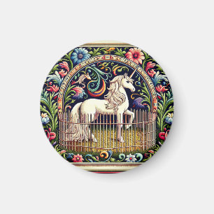 Klassisches Einhorn #2 Magnet