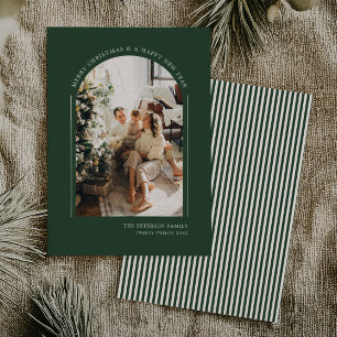 Klassisches Elegantes Grün Modernes Weihnachten Fa