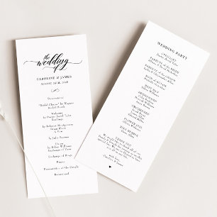 Klassisches, elegantes Programm für die Zurück-Hoc