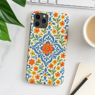 Klassisches ethnisches mediterranes florales Kunst iPhone 16 Pro Max Hülle