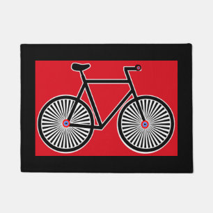 Klassisches Fahrrad-Ziel Bell Fußmatte