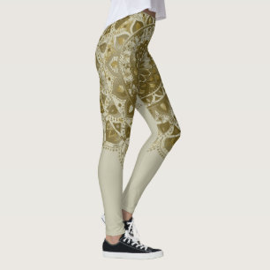 Klassisches farbenfrohes Mandala im indischen Stil Leggings