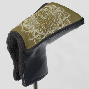 Klassisches farbenfrohes Mandala Indien Style 4 Golf Headcover