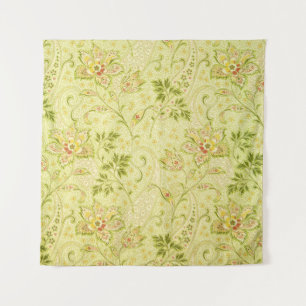 Klassisches florales Tapete: Alte Eleganz Wandteppich