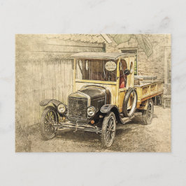 Klassisches Ford Postkarte