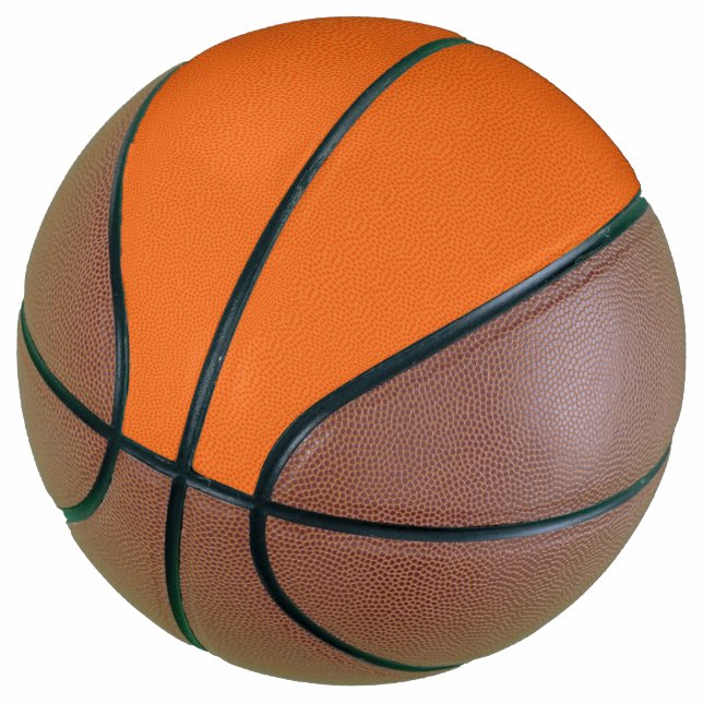 Klassisches formelles Design auf einem Basketball  (angewinkelt)