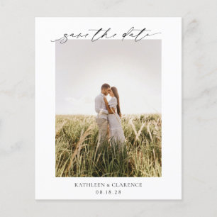 Klassisches Foto Eleganter Haushalt Hochzeit speic Flyer