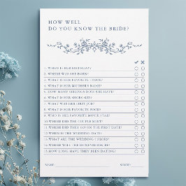 Klassisches französisches Viktorianisch-Blue-Braut