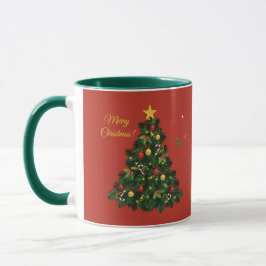 Klassisches Frohe Weihnachten Tasse