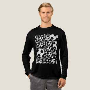 Klassisches Fußballgrafik Traditioneller Sportfan Tri-Blend Shirt