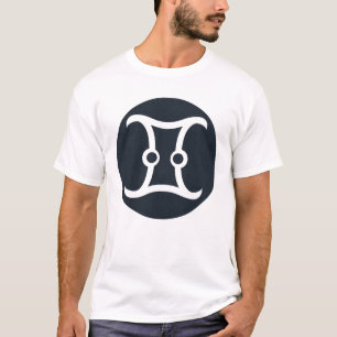 Klassisches Gemini Symbol T-Shirt
