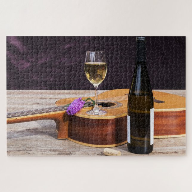 klassisches Gitarrenpuzzle Puzzle (Horizontal)