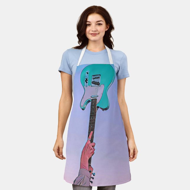 Klassisches Gitarrenwerk Schürze (Getragen)