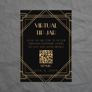 Klassisches Gold Vintage Trinke deinem Barkeeper S Poster