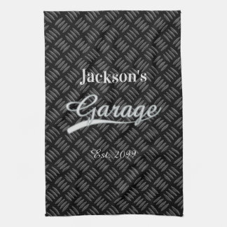 Klassisches Grau Graues Garage Hand Küchen Fett Tu Geschirrtuch