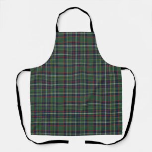 Klassisches grün-rotes Tartan-Karomuster Schürze
