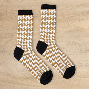 Klassisches Hahnentrittmuster Socken