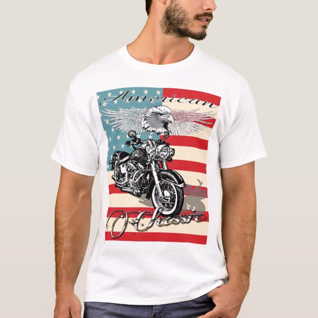 Klassisches Harley Schwein T-Shirt (Vorderseite)