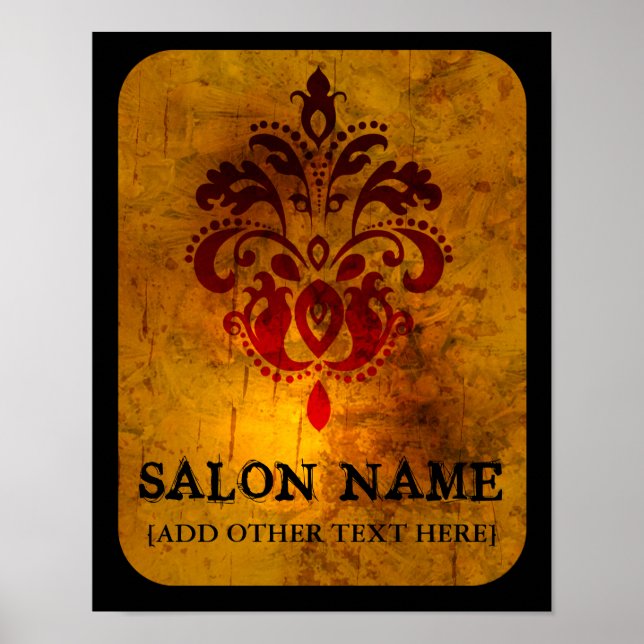 Klassisches hochskalierbares modernes Businesspend Poster (Vorne)