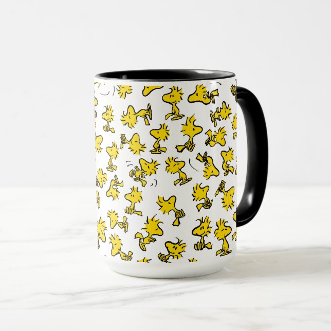 Klassisches Holzdesign Tasse (VorderseiteRechts)