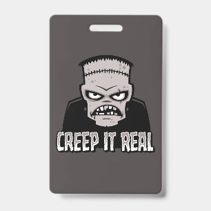 Klassisches Horror-Frankenstein-Design 'Creep It R Ausweis