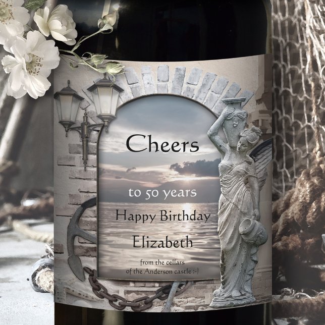 Klassisches italienisches Weinetikett (Von Creator hochgeladen)