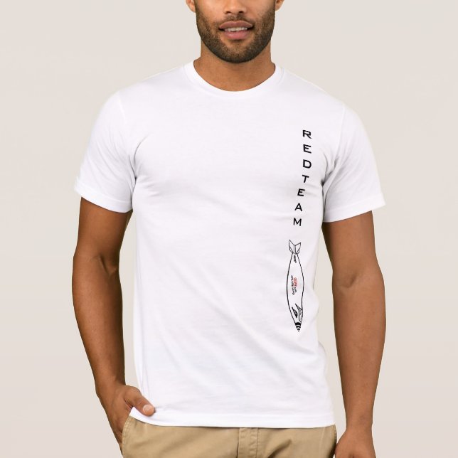 klassisches jdam, REDTEAM T-Shirt (Vorderseite)