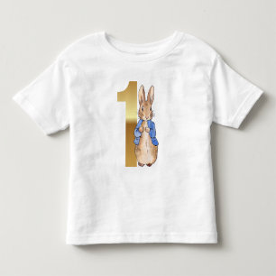 Klassisches Kaninchen Erster Geburtstag Kleinkind T-shirt