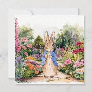 Klassisches Kaninchen Karte