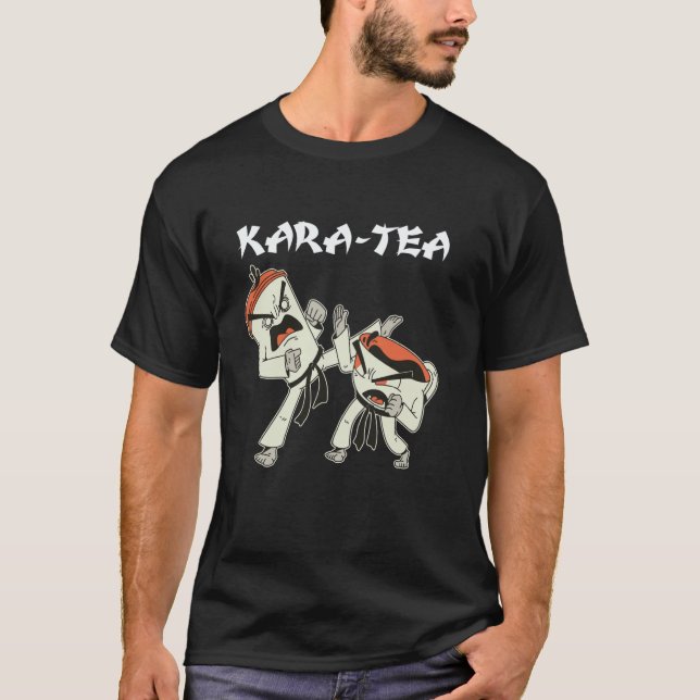 Klassisches Karate Kara-Tea T-Shirt (Vorderseite)