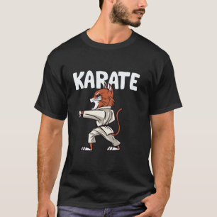 Klassisches Karate Lustige Kampfsportarten T-Shirt