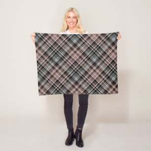 Klassisches Kariertes Tartan Fleecedecke