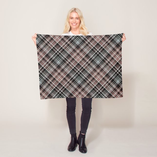 Klassisches Kariertes Tartan Fleecedecke (Beispiel)