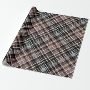 Klassisches Kariertes Tartan Geschenkpapier