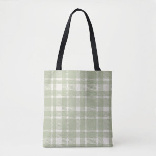 Klassisches Kariertes Tartan-Muster-weich Grün & E