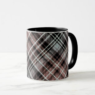 Klassisches Kariertes Tartan Tasse