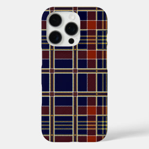 Klassisches Karo iPhone 16 Pro Hülle