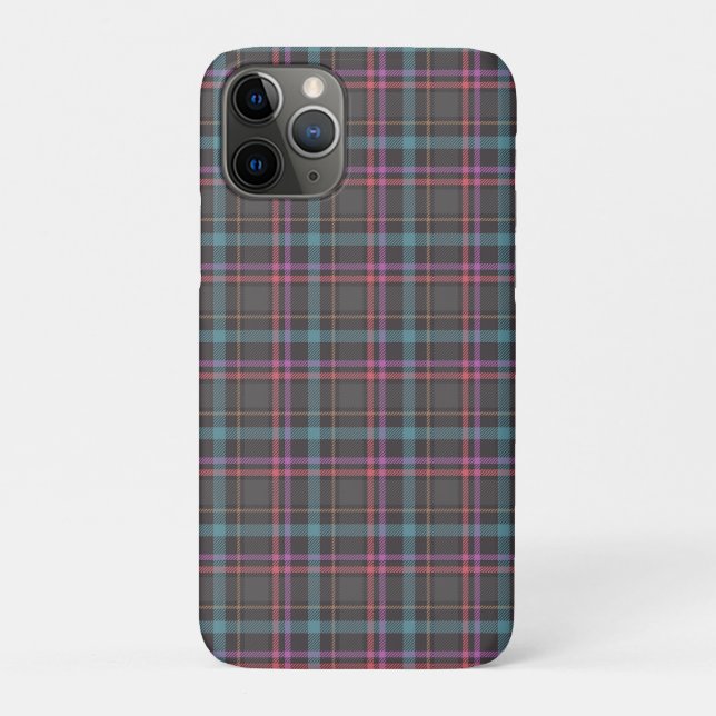 Klassisches Karomuster Case-Mate iPhone Hülle (Rückseite)