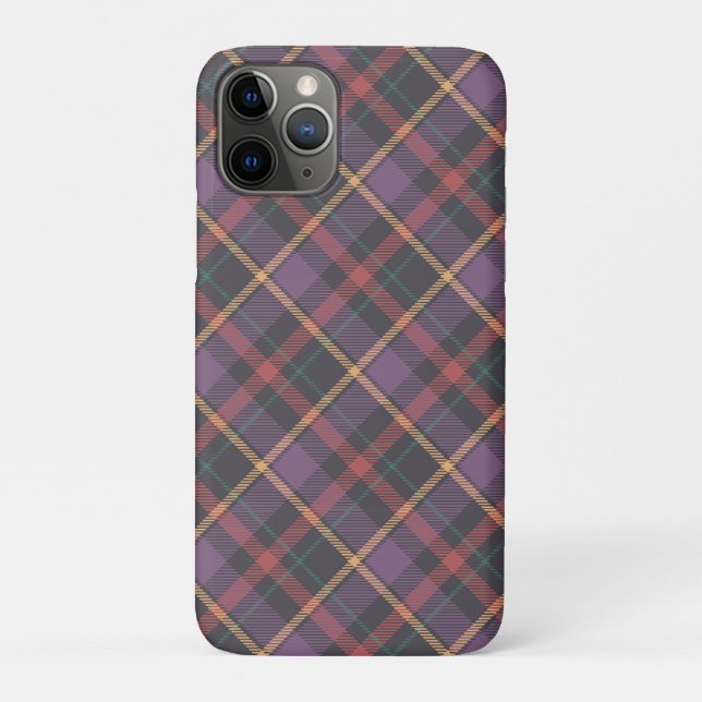 Klassisches Karomuster Case-Mate iPhone Hülle (Rückseite)