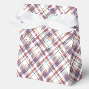 Klassisches Karomuster Geschenkschachtel