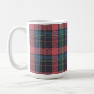 Klassisches Karomuster Kaffeetasse