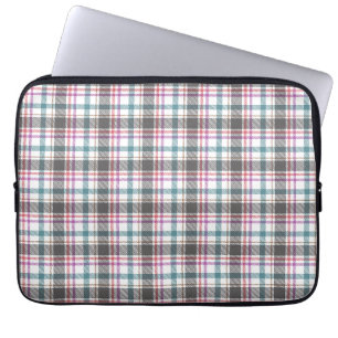 Klassisches Karomuster Laptopschutzhülle