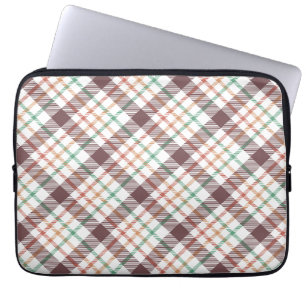 Klassisches Karomuster Laptopschutzhülle