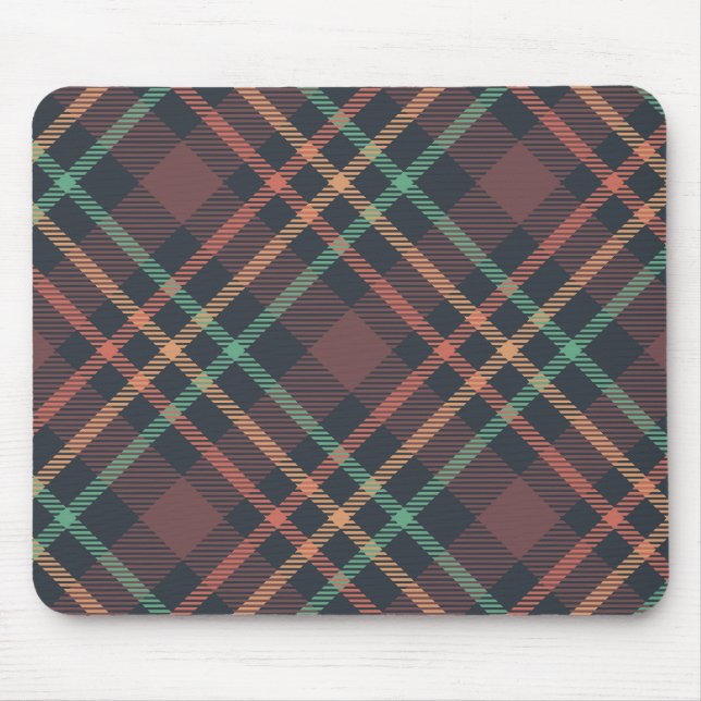 Klassisches Karomuster Mousepad (Vorne)