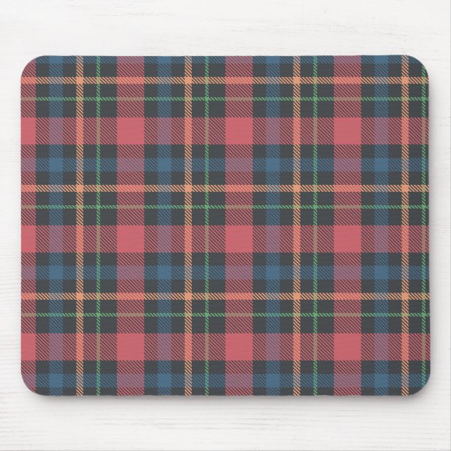 Klassisches Karomuster Mousepad (Vorne)