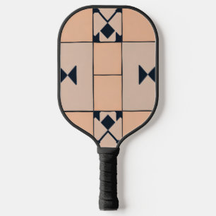 Klassisches Karomuster Pickleball Schläger
