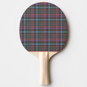 Klassisches Karomuster Tischtennis Schläger