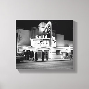 Klassisches Kino Canvas Print Leinwanddruck